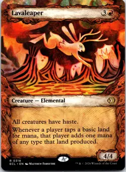 Lavaleaper (Showcase) 318 Rare Lorwyn Eclipsed Magic: The Gathering Near Mint - Image 1