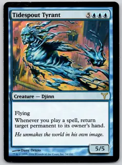 Tidespout Tyrant 34 Rare Dissension Magic: The Gathering Lightly Played - Image 1
