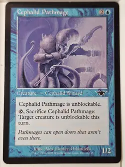 Cephalid Pathmage - Legions - Magic the Gathering MTG Nice! - Image 1