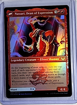 2021 MTG Magic the Gathering STX Strixhaven Promo Foil Uvilda Dean of Perfection - Image 2