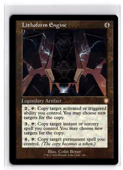 Lithoform Engine (Retro Frame) 146 Commander: The Brothers' War MTG NM - Image 1