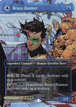 Bruce Banner (Borderless) (0331) Marvel Super Heroes Foil - Image 1