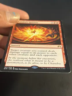 Mtg Chandra's Ignition Magic Origins Red Sorcery Commander Board Clear - Image 2