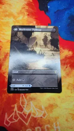 Clearwater Pathway (Borderless) - Zendikar Rising (ZNR) - Damaged - Image 2