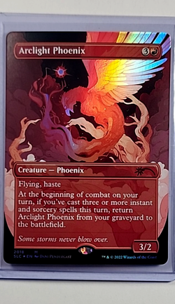 MTG Magic the Gathering Secret Lair 30th Countdown Foil #2018 Arclight Phoenix - Image 1