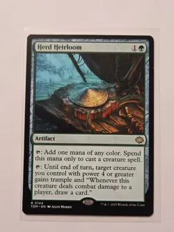 Herd Heirloom - 144 - Tarkir: Dragonstorm - LP - Artifact - R - Image 1