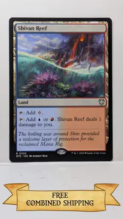 Shivan Reef Commander: Outlaws of Thunder Junction Regular - Image 1