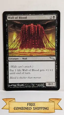 Wall of Blood Mirrodin ...sku: DC774 - Image 1