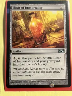 MTG Magic Elixir of Immortality M14 NM - Image 1
