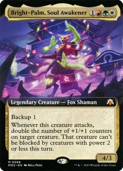 Bright-Palm, Soul Awakener - Extended Art MOC NM MTG - Image 1