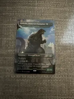 Godzilla, Primeval Champion - Titanoth Rex Ikoria: Lair of Behemoths Foil - Image 1
