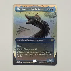 The Unagi of Kyoshi Island (Borderless) - FOIL - MTG - TLA - 0319 - RARE ~ NM - Image 1