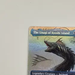 The Unagi of Kyoshi Island (Borderless) - FOIL - MTG - TLA - 0319 - RARE ~ NM - Image 2