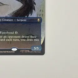 The Unagi of Kyoshi Island (Borderless) - FOIL - MTG - TLA - 0319 - RARE ~ NM - Image 5