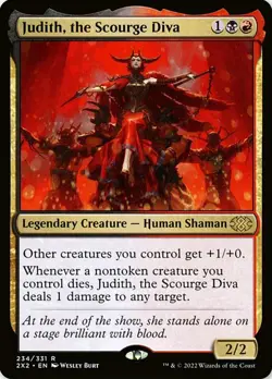 X 1 Judith, the Scourge Diva NM-M Double Masters 2022 MTG Magic The Gathering - Image 1
