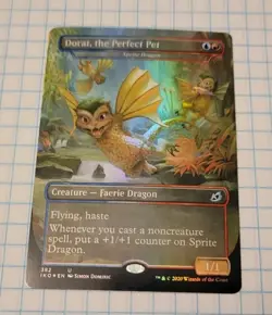 Dorat, the Perfect Pet - Sprite Dragon - Ikoria FOIL 382 U IKO - Image 1