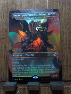MTG Destoroyah, Perfect Lifeform (BORDERLESS FOIL) Ikoria: Lair of Behemoths NM. - Image 2