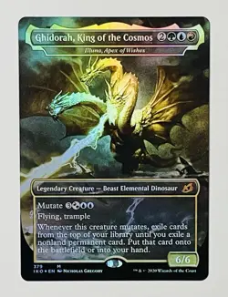 MTG Ghidora, King of the Cosmos - Illuna, Apex of Wishes Foil NM - Image 1