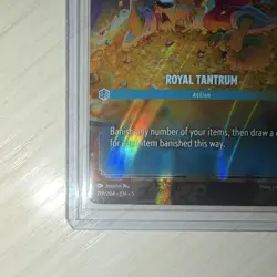 Royal Tantrum Disney Lorcana TCG Enchanted Foil Action 219/204 EN - Image 4