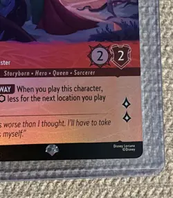 Disney Lorcana TCG Elsa - Concerned Sister Foil Epic 215/204 English NM - Image 4