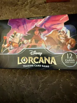 Disney Lorcana TCG D23 Expo Collector’s Set Sealed Booster Box 24 Packs - Image 1
