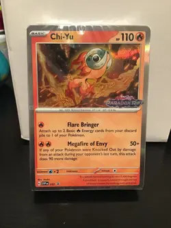 Chi-Yu Sealed Promo Deck SVP 057 Pokemon Paradox Rift - Image 1