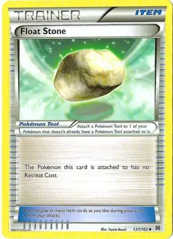 Float Stone 137/162 BREAKthrough Uncommon Pokemon Card NM - Image 1