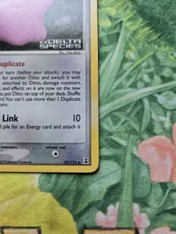 Ditto - EX11: Delta Species (35/113) Reverse Holo Uncommon Pokemon Card DMG - Image 3