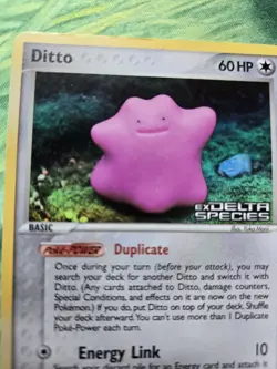 Ditto - EX11: Delta Species (35/113) Reverse Holo Uncommon Pokemon Card DMG - Image 4