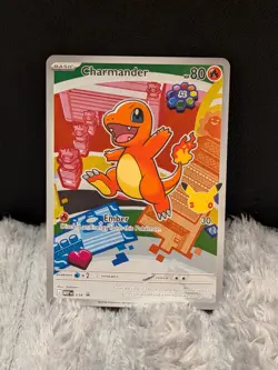 First Partner Pokemon Mega Evolution Promo 038 Charmander NM - Image 1