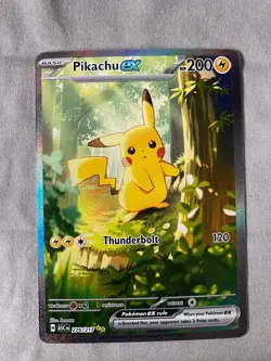 Pikachu ex 276/217 SIR Ascended Heroes Pokemon TCG NM - Image 1