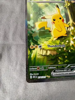 Pikachu ex 276/217 SIR Ascended Heroes Pokemon TCG NM - Image 3