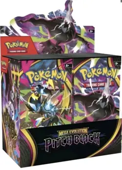 Pokemon TCG: Mega Evolution Pitch Black Booster Display Box (36 Packs) - Image 1