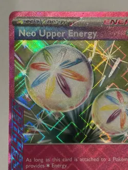 Pokemon TCG Neo Upper Energy 162/162 Temporal Forces ACE SPEC Holo ENG - Image 2