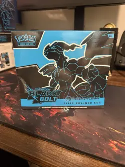 Pokemon TCG Black Bolt Pokemon Center Elite Trainer Box Etb Sealed New - Image 1
