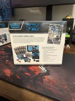Pokemon TCG Black Bolt Pokemon Center Elite Trainer Box Etb Sealed New - Image 5