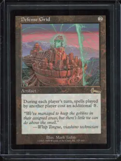 Magic The Gathering MTG - Urza's Legacy ULG 1999 - #125 Defense Grid NM x1 - Image 1