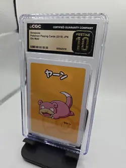 CGC 10 Pristine Slowpoke Old Maid 2019 Japanese Pokemon Card FREE SHIPPING - Image 2