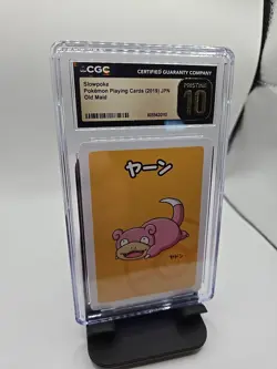 CGC 10 Pristine Slowpoke Old Maid 2019 Japanese Pokemon Card FREE SHIPPING - Image 3