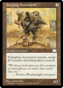 X4 Jangling Automaton Weatherlight Light Play MTG Magic DNA GAMES - Image 1