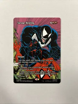 Savage Beating (Borderless) Marvel Universe Eternal-Legal Regular - Image 1