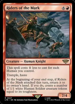 [1x] Riders of the Mark Near Mint, English Lord of the Rings MTG Magic - Image 1
