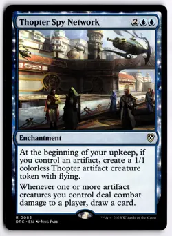 Thopter Spy Network NM DRC Commander: Aetherdrift MTG - Image 1