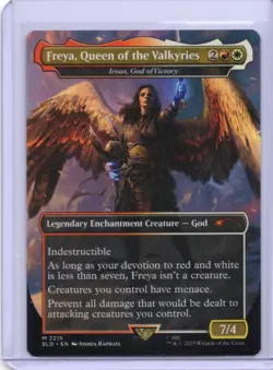 Freya, Queen of the Valkyries - Iroas, God of Victory Secret Lair Drop Regular - Image 1