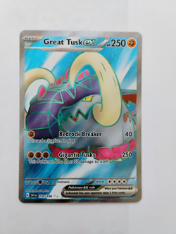 Great Tusk ex 230/198 Ultra Rare Full Art Scarlet & Violet - Pokemon TCG - Image 1