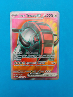 Iron Treads EX 233/198 Scarlet & Violet Base Full Art Ultra Rare Pokemon TCG - Image 1