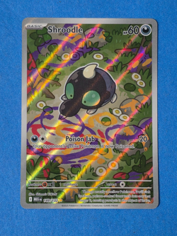 Shroodle 149/132 Mega Evolution Holo Illustration Rare Pokemon TCG - Image 1