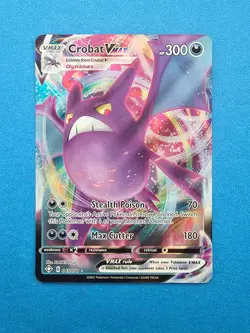 Crobat VMAX 045/072 Full Art Shining Fates Pokemon TCG - Image 1