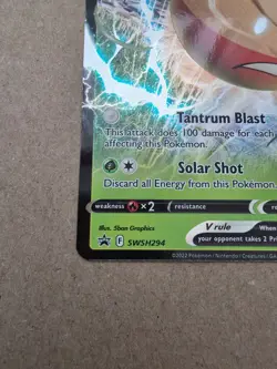 Hisuian Electrode V SWSH294 Promo Sword & Shield Pokemon Card - Image 2