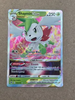 Shaymin VSTAR 014/182 Brilliant Stars Pokemon TCG - Image 1